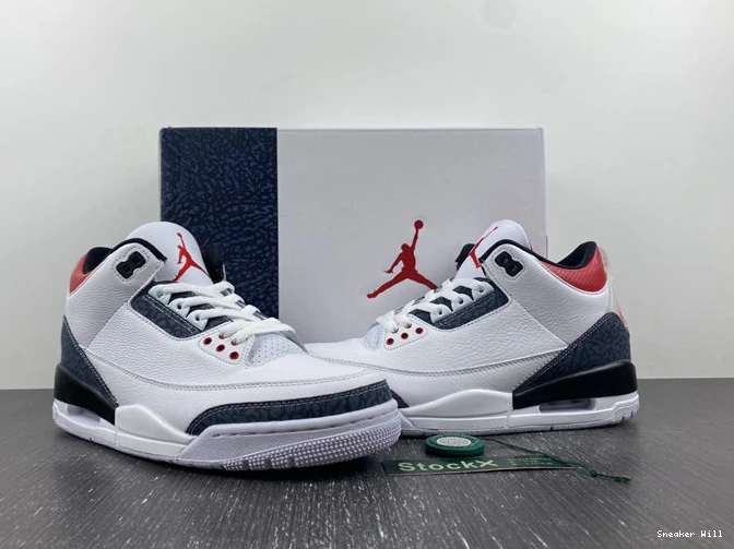 Jordan SE 730 CZ6431- DailyWear Retro Denim 3 Red Fire 7342 0611